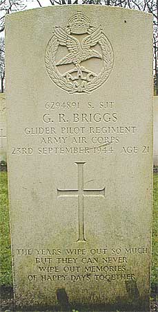 Geoffrey R. Briggs - Headstone 1
