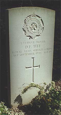 Donald F. Tite - Headstone 1