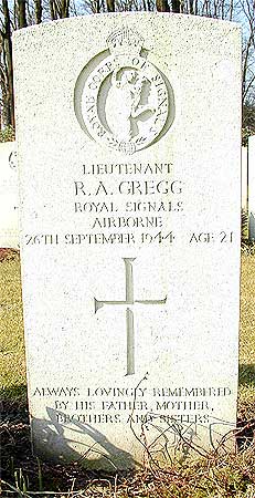 Robert A. Gregg - Headstone 1