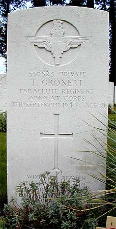 Thomas Gronert - Headstone 1
