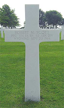 Robert M. Scott - Headstone 1