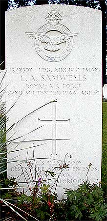 Eric A. Samwells - Headstone 1