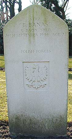 Bronislaw Banas - Headstone 1