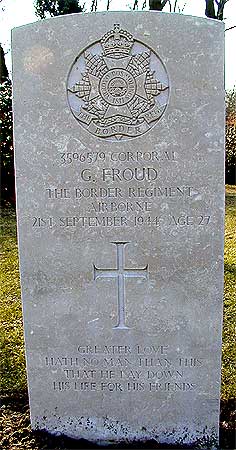 George Froud - Headstone 1