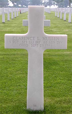 Clarence L. Mullen - Headstone 1