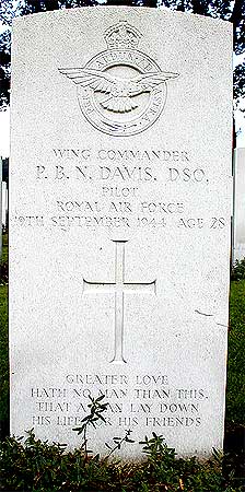 Peter B.N. Davis - Headstone 1