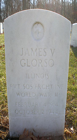 James V. Glorso - Headstone 1