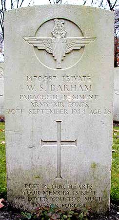 William S. Barham - Headstone 1