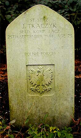Jan Tkaczyk - Headstone 1