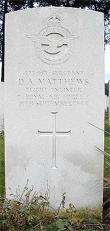 Dennis A. Matthews - Headstone 1