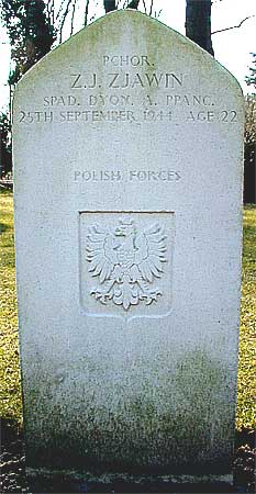 Zbigniéw Zjawin - Headstone 1
