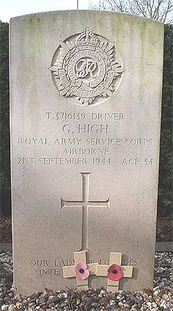 George High - Headstone 1