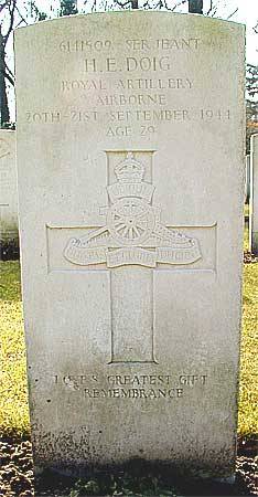 Harold E. Doig - Headstone 1