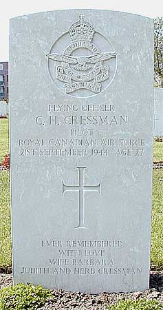 Charles H. Cressman - Headstone 1