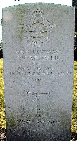 David G. Metzler - Headstone 1