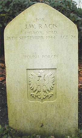 Jerzy Racis - Headstone 1