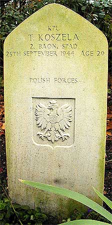 Tadeusz Koszela - Headstone 1