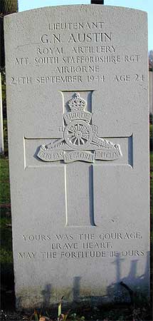 George N. Austin - Headstone 1