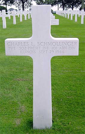 Charles Schmollinger - Headstone 1