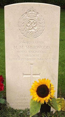 Henry M. Sherwood - Headstone 1