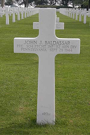 John J. Baldassar - Headstone 1