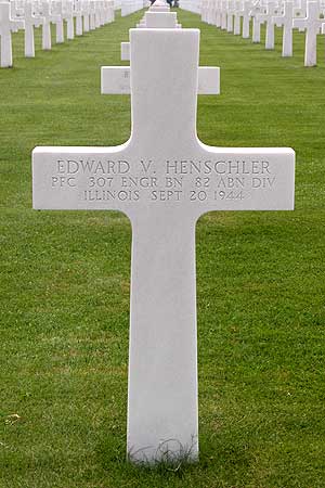 Edward V. Henschler - Headstone 1