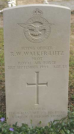 Robert W. Walker-Lutz - Headstone 1