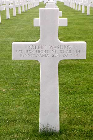 Robert Washko - Headstone 1