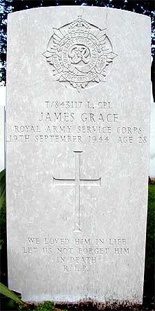 James Grace - Headstone 1