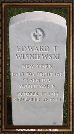 Edward T. Wisniewski - Headstone 1