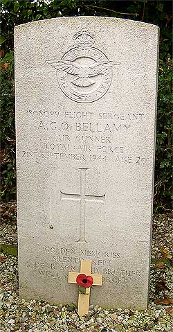 Arthur G.O. Bellamy - Headstone 1