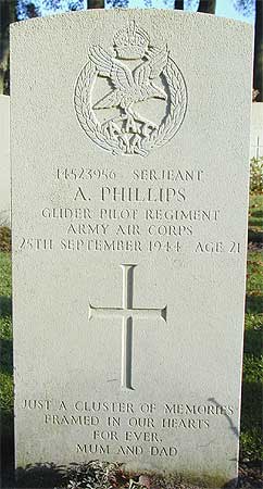 Arnold Phillips - Headstone 1