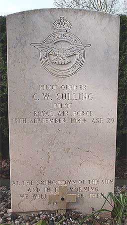 Charles W. Culling - Headstone 1