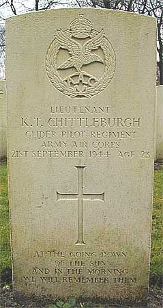 Kenneth T. Chittleburgh - Headstone 1