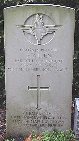 Sydney Allen - Headstone 1