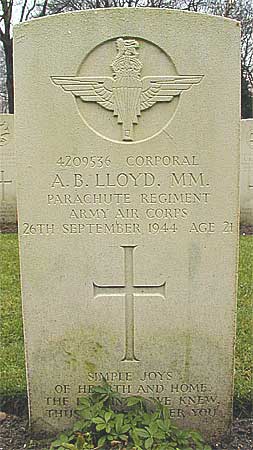 Anthony B. Lloyd - Headstone 1