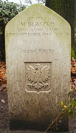 Michal Blaszko - Headstone 1
