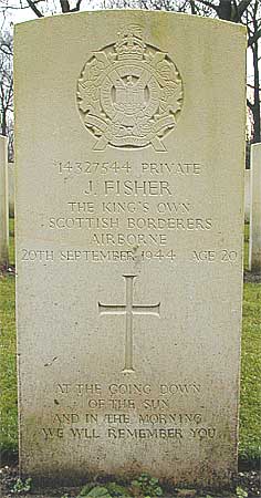 John Fisher - Headstone 1