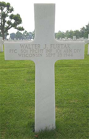 Walter J. Furtak - Headstone 1