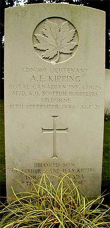 Albert E. Kipping - Headstone 1