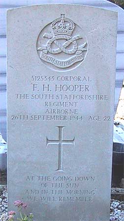 Frederick H. Hooper - Headstone 1