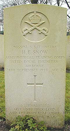 Henry E. Snow - Headstone 1