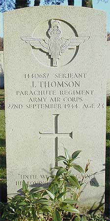 John Thomson - Headstone 1