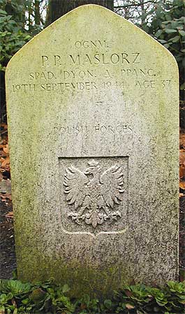 Piotr P. Maslorz - Headstone 1