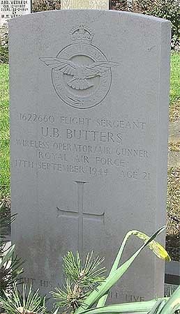 Uriah B. Butters - Headstone 1