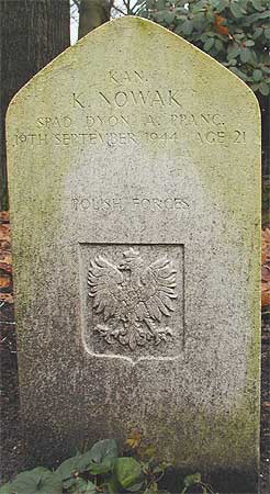Kazimierz Nowak - Headstone 1