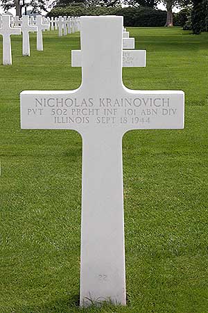 Nicholas Krainovich - Headstone 1