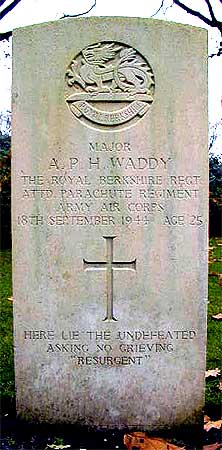 Alexander P.H. Waddy - Headstone 1
