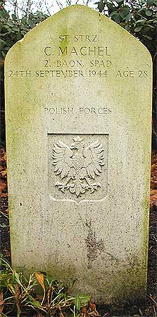 Czeslaw Machel - Headstone 1