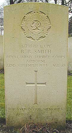 Bernard B. Smith - Headstone 1